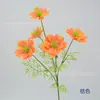 5 Cabeças de Erva-Preta Galho Único Flor Artificial Erva-Preta Exposição de Casamento Arranjo de Flores para Salão de Casamento Decoração de Casa Adereços para Fotografia