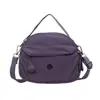 Bolsa Concha Moda Estilo Coreano 2026, Bolsa Simples e Leve de Tecido de Nylon, Bolsa Transversal Feminina, Bolsa de Ombro de Grande Capacidade