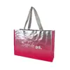 Bolsa Tote Espessa Impermeável Laminada com Logo Personalizado Atacado Bolsa para Eventos Presente Bolsa Tote de Grande Capacidade