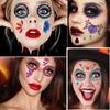 Cross-border Novo Cartoon Halloween Maquiagem Tatuagem À Prova D' Água Festa Presente Engraçado Divertido Rosto Adesivos Atacado