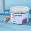 Ventas Directas de Fábrica Hisopos de Algodón en Caja Desechables Aplicación Absorbentes Doble Punta Hisopos de Algodón Multiusos de Bambú Desmaquillante Maquillaje