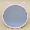 Espejo de maquillaje plegable lindo espejo de mesa animal espejo de tocador plegable portátil para estudiantes espejo de dibujos animados fabricantes al por mayor