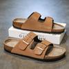Pantuflas Personalizadas de Fábrica para Hombre, Estilo Nuevo Casual de Verano, Zapatos Birkenstock Versátiles para Parejas, Sandalias Antideslizantes de Suela Gruesa