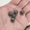 Accesorios de Joyería de Aleación Gunmetal con el Personaje'' (Fortuna), Monedas de Dinero,'' (Riqueza de Todas las Direcciones), Mantra de Seis Palabras, Cuentas Espaciadoras, Cuentas Sueltas, Cuentas Individuales, Accesorios DIY