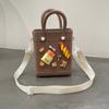 Bolsa de Praia EVA com Furos Desenho Animado Nova E-commerce Transfronteiriço DIY Armazenamento Criativo Impermeável Pequena Quadrada Bolsa Transversal