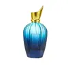 Botella de Perfume de Vidrio Transparente con Gradiente de Colores, Botella de Relleno de Perfume de Vidrio Simple Estilo Ins, Fabricante de Botellas con Atomizador de Presión