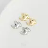 Chapado en Oro de 14K Chapado Eléctricamente Zircón Dibujo Animado Elefante Lindo Colgante DIY Joyería Hecha a Mano Pulsera Pendientes Accesorios de Colgante
