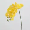 Película de Flor Artificial Phalaenopsis Boda Flor Falsa Orquídea Tacto Real Decoración del Hogar Arreglo Floral Bonsái Orquídea