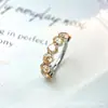 Arete de Titanio F136 Aleación 3.0 Anillo de Diamante Grande 1.2 mm de Espesor G23 Titanio Rosca Interna Arete de Zirconia Piercing para Oreja