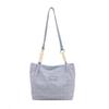 Color Sólido Gran Capacidad Retro Simple Casual 2025 Plisado Nuevo Elegante Lindo Colgante Un Hombro Viajero Bolso Tote