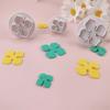 3 Peças Molde de Pressão de Hortênsia de Primavera Decoração de Bolo Fondant Molde de Pressão Molde de Corte de Impressão de Biscoito Ferramentas de Panificação DIY