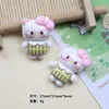 Acessórios de Resina DIY Desenho Animado Gatinho da Moda Grampo de Cabelo Chaveiro Case de Celular Pingente de Joia Pingente Acessórios