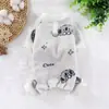 Ropa de Abrigo Gruesa de Franela de Cuatro Patas para Otoño e Invierno, Cachorro Perro Gato Teddy, Sin Capucha de Tracción, Suministros