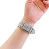 Adecuado para Apple Watch S11 Correa de Reloj iWatch Ultra Patrón H de Apple Correa de Silicona con Hebilla de Pasador