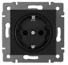 Enchufe de pared conmutador concatemer panel de PC negro mate enchufe de interruptor de combinación libre europeo francés
