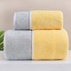 Juego de Toalla y Toalla de Baño Espesa de Felpa Coralina Estilo Hermano Oveja Pequeña, Color Sólido, Más Absorbente que el Algodón Puro, Toalla Facial Suave para el Hogar
