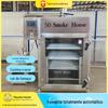Forno Fumegante Fabricante Original Tipo Suspenso Forno Fumegante a Vapor para Salsicha e Bacon para Frango Assado, Fumegador de Salsicha Inteligente Totalmente Automático de Grande Escala