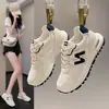 Comercio Exterior Zapatos Deportivos para Mujer de Moda Versátiles Suela Gruesa Zapatos Casuales para Mujer Ligeros Suela Suave Cómodos Zapatos para Correr Zapatos Transfronterizos para Mujer
