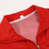 Chaleco Rojo Yi Gong Estampado con Logo Ropa de Grupo Chaleco de una y dos capas Chaleco para Evento Benéfico Chaleco para Voluntarios Personalizado