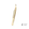 Pinzas para Pestañas Postizas con Punta de Fibra Antiadherente, Herramienta Profesional para Técnicos de Pestañas, Pinzas de Princesa, Pinzas Universales para Pestañas Postizas