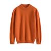 Suéter de Lana Otoño e Invierno Base Suéter Infantil Vera Ocho Estaciones Cuello Semi Alto Color Sólido Top Cálido Infantil Ropa Infantil Versátil