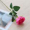 Rosa de Veludo Decoração de Dia dos Namorados Ornamentos de Fotografia de Casamento Buquê de Simulação de Rosa de Dia dos Namorados