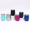 Taza de Huevo Acero Inoxidable 304 Termo para Coche Mini Taza de Agua 12oz Taza de Huevo con Recubrimiento en Spray Taza de Agua Portátil