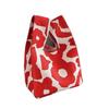 Bolso de Punto Nuevo Estilo Flor de Amor, Bolso de Mano para Vacaciones, Bolso de Mano de Alta Gama para Mujer de Gran Capacidad, Bolso de Punto de Moda al por Mayor