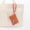 Nueva Bolsa de Almacenamiento de Fibra de Poliéster Japonesa Bolsa Pequeña Portatarjetas Bolsa de Almacenamiento de Doble Capa de Malla Bolsa de Cosméticos Bolsa de Almacenamiento de Malla