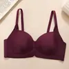 Sudeste Asiático Comércio Exterior Nova Roupa Íntima Feminina Confortável Sem Marcas Leve Sem Aro Pequeno Peito Feminino Levanta e Junta Respirável Sutiã