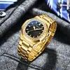 Reloj para Hombre Chenxi Simple Moda Negocios Cuarzo Correa de Acero Luminoso Resistente al Agua Calendario con Diamantes Fabricante Venta al por Mayor