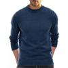 Comercio Exterior Ropa de Punto para Hombre al por Mayor Manga Corta Europea y Americana Ropa de Punto para Hombre Cuello Alto Grueso Transfronteriza Capa Base para Hombre