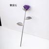Adornos de Cristal Rosa Natural, Artesanías de Cristal, Promoción de Celebración para Tienda de Bodas, Regalos de Retorno para Exportación, Pequeños Regalos para el Día de San Valentín