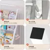 Estantería Pequeña para Niños Estante para Libros Ilustrados Estante Multicapa para el Hogar Estante de Pie para Leer Libros Estante de Exhibición Estante para Revistas