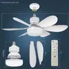 Luz Ventilador de Techo en Forma de Flor LED Blanca Colorida Control Remoto Portalámparas E27 Base de Rosca 420mm 520mm 60W Fábrica
