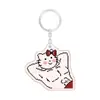 Novo produto transfronteiriço: Pingente decorativo de pássaro simulado plano de acrílico para Natal, árvore de Natal, casa e decoração de mochila