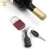 Abrebotellas Llavero Listo para Usar con Cubierta Protectora de Acero Inoxidable Anti-Rayaduras para Puestos de Comida y Bares