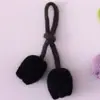Accesorios de Tulipán de Lana Flores Dulce Fresca Decoración Bolsa de Flores Ropa Accesorios para el Cabello Cuerda de Corbata Accesorios Colgantes Accesorios