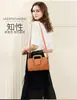 Bolsa de mão feminina europeia e americana com padrão de crocodilo, bolsa de ombro retrô estampada com padrão de crocodilo, elegante, para o dia a dia