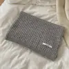 Cachecol de Tricô 100% Lã de Alta Qualidade para Mulheres, Calor de Outono/Inverno, Proteção Contra o Frio, Atmosfera Estilo Coreano, Aquecedor de Pescoço, Protetor de Pescoço Espessado