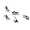 F136 Titanio Punto de Anclaje Clavo Enterrado Base Clavo Lockbone Aleación de Titanio G23 Joyería para Perforación del Cuerpo Humano Implante Subcutáneo Clavo Lockbone