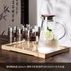 Juego de tazas de vidrio para el hogar, taza para beber, taza de té verde resistente a altas temperaturas, taza de té de estilo chino antiescaldaduras, lujo ligero de alta calidad