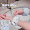 Venta Directa de Fábrica Limpiador Facial Kuromi Impermeable y Absorbente Pulsera Infantil Lavado Manga No Mojable Muñequera Estilo Japonés y Coreano
