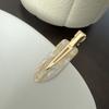 Horquilla sin costuras de acetato estilo coreano, flequillo lateral para cabello suelto, horquilla sin costuras de una palabra, clip de maquillaje de celebridad de Internet, accesorios para el cabello, tocado para mujer