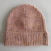 Gorro de Lana Tejido Grueso Cálido Versátil Multicolor Degradado para Mujer Invierno Frío para Hombre