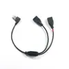 Cable de Transmisión de Datos USB A a A Hembra con Codo Personalizado con Chip Cable de Carga USB Uno a Dos