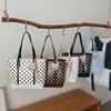 Bolso Femenino Nuevo Versátil y Sencillo, Bolso de Hombro de Lunares, Bolso Tote Estilo Dulce Coreano, Bolso de Mano de Gran Capacidad