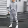 2025 Nuevo Traje de Otoño para Hombre Transfronterizo Sudadera Deportiva Casual para Hombre Conjunto de Dos Piezas Sudadera Holgada Ropa para Hombre Ahora