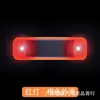 Fábrica de origen luz solar anti-robo para coche luz de advertencia anti-colisión trasera cableado gratuito luz estroboscópica de respiración de red media