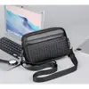 Bolso de Mano Transfronterizo para Hombre con Múltiples Bolsillos, Bolso de Mano de Negocios con Textura de Alta Calidad, Resistente al Desgaste, Ligero, Bolso Cruzado de un Solo Hombro para Hombre